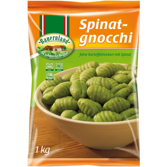 Bauernland Spinat Gnocchi 1000g