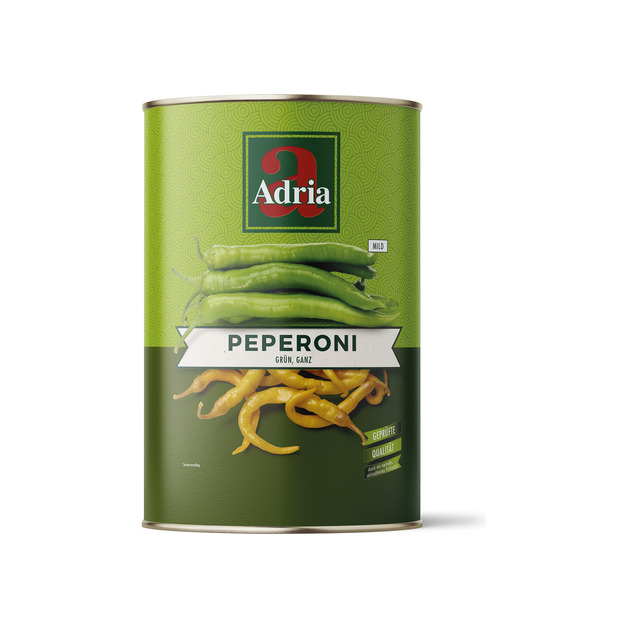 Adria Peperoni grün, ganz, mild 5/1