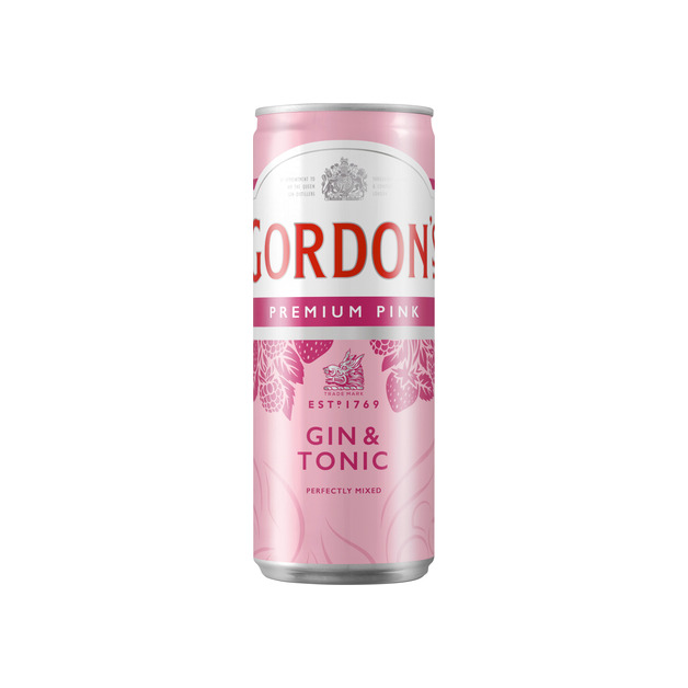 Gordon´s Pink Gin & Tonic 0,25 l Dose