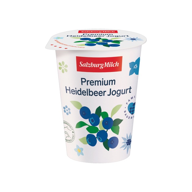 SalzburgMilch Premium Fruchtjoghurt Heidelbeer 180 g