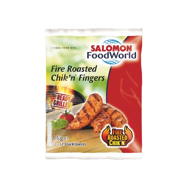 Salomon Fire Roast Chik'n Fingers gegart, tiefgekühlt 1 kg