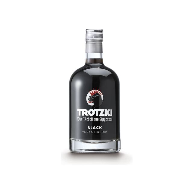 Wodka Liqueur Trotzki black 17ø 7dl