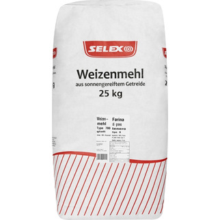 Selex Weizenmehl glatt 25kg 700