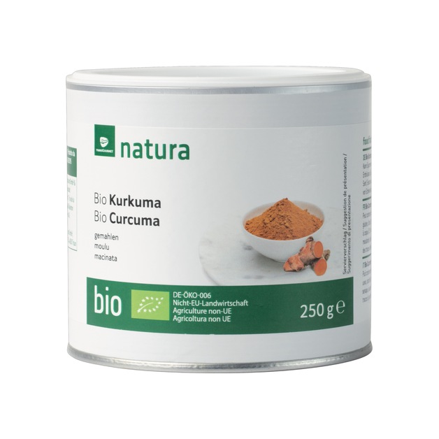 Natura Bio Kurkuma, gemahlen 470 ml