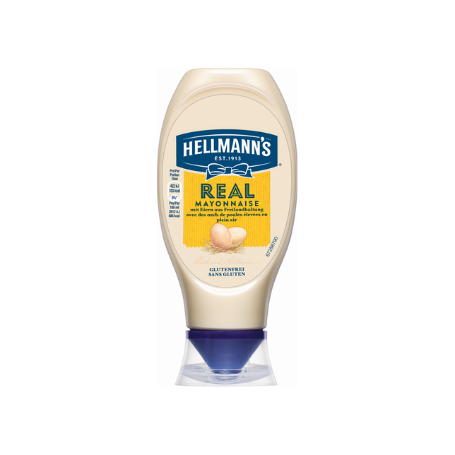 HELLMANNS Real Mayonnaise 8x430ml