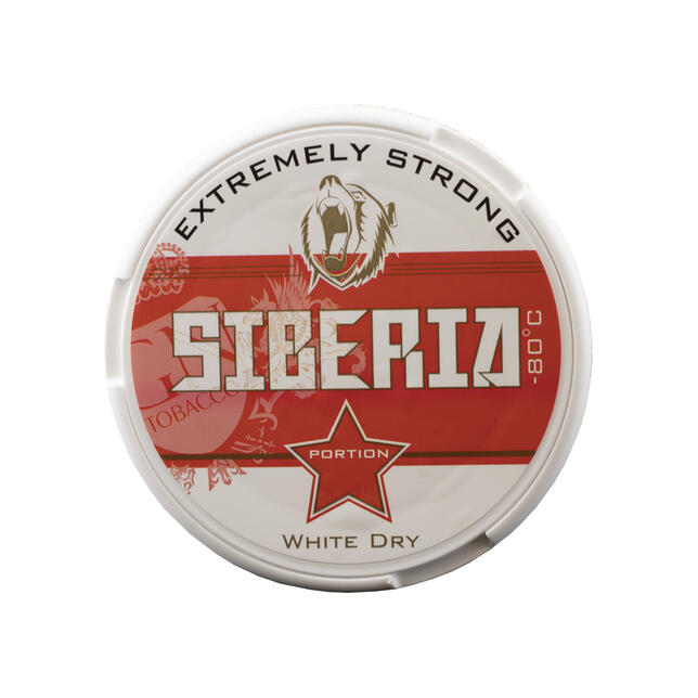 Snus Siberia X-Strong White Dry 16g