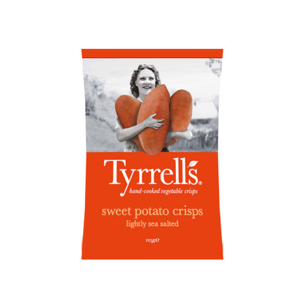 Tyrrells Sweet Potatoe Chips 125 g