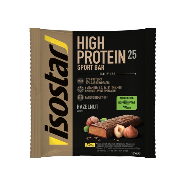 Isostar High Protein Haselnuss 3 x 35 g