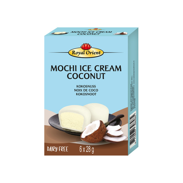 Royal Orient Mochi Ice Cream Coconut tiefgekühlt 12 x 6 x 28 g
