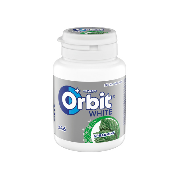 Orbit White Bottle Dragees Spermint 46 g