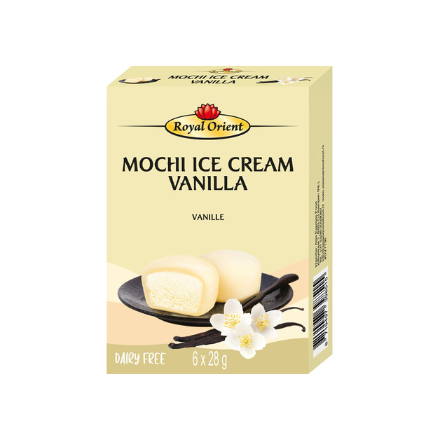 Royal Orient Mocchi Ice Cream Vanilla tiefgekühlt 12 x 6 x 28 g