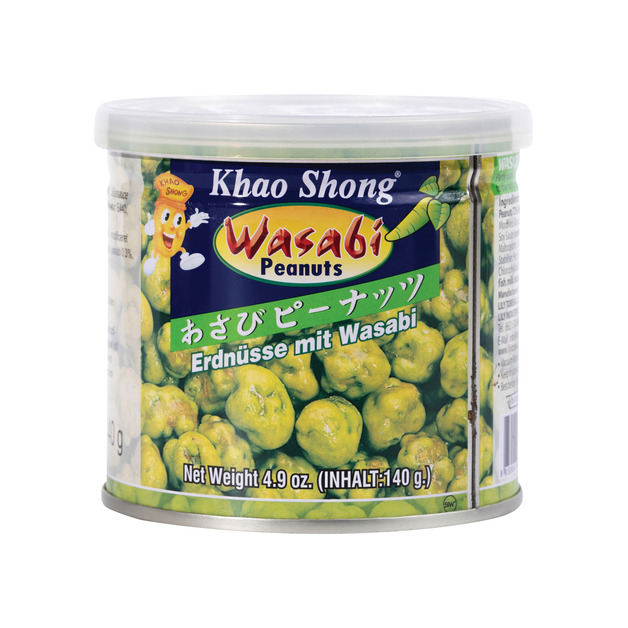 Khao Shong Erdnüsse mit Wasabi 140 g