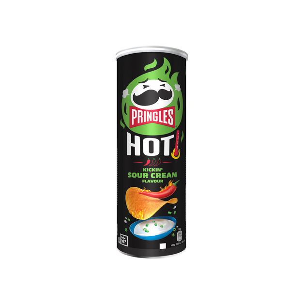 Pringles Hot Kickin Sour Cream 165 g