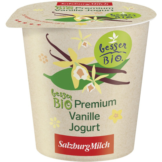 SalzburgMilch Besser Bio Vanillejoghurt 150g 3,6%Fett