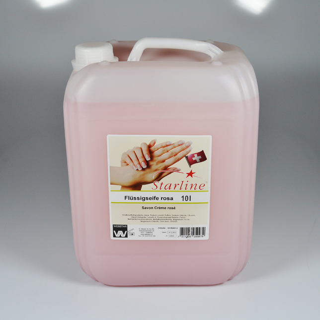 Seifenlotion Hand Farbe rosa 10lt