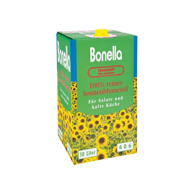 Bonella Sonnenblumenöl 10 l Bibox