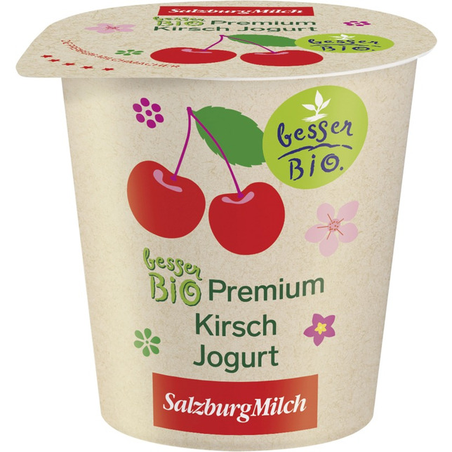 SalzburgMilch Besser Bio Fruchtjoghurt Kirsche 150g 3,6%Fett