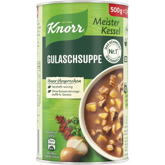 Knorr Meisterkessel Gulaschsuppe 500g