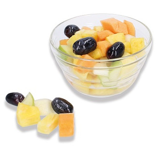 Fruchtsalat 'Standard'5l Eimer(Äpfel,Trauben,Melonen,Ananas)