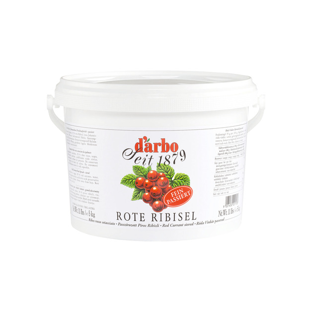 Darbo Ribisel Marmelade passiert 45% Fruchtanteil 5 kg