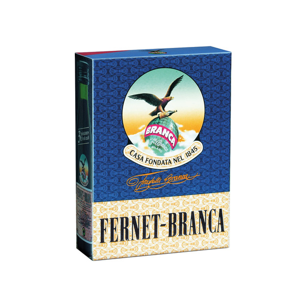 Fernet Branca Halbbitter Italien 3 x 0,2 l