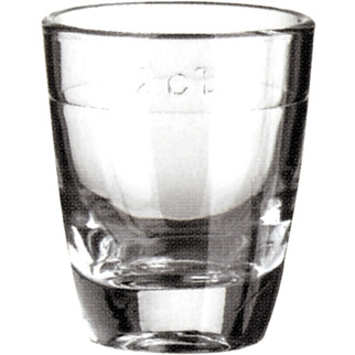 Schnapsglas 0,03 lt. /-/ 2 cl Gin