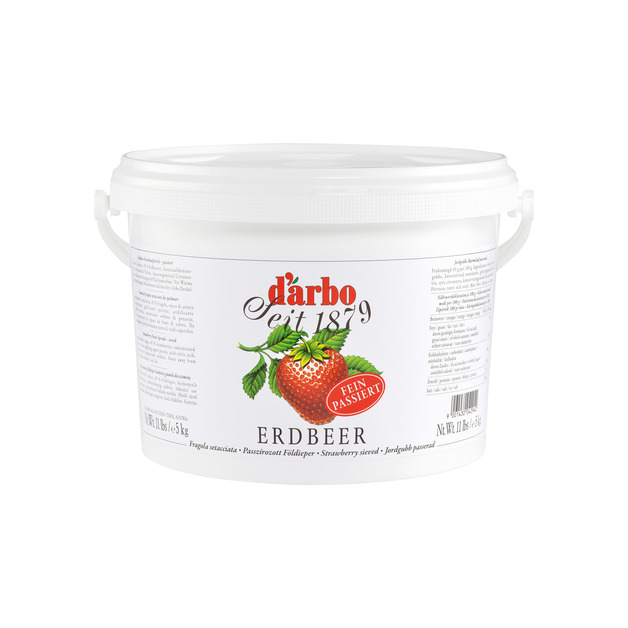 Darbo Erdbeer passiert 45% Fruchtanteil 5 kg