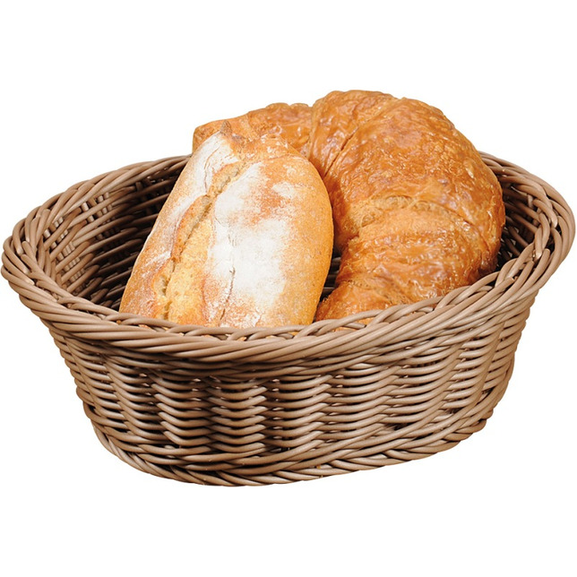 Brot- und Obstkorb - oval 25 x 20,5 x 8,