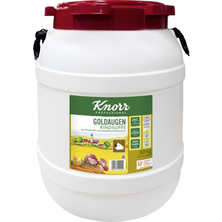 Knorr Goldaugen Rindsuppe 30kg Sonderfass