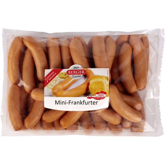 Berger Mini Frankfurter 20Paar a.ca.70g Aromaschutzpackung