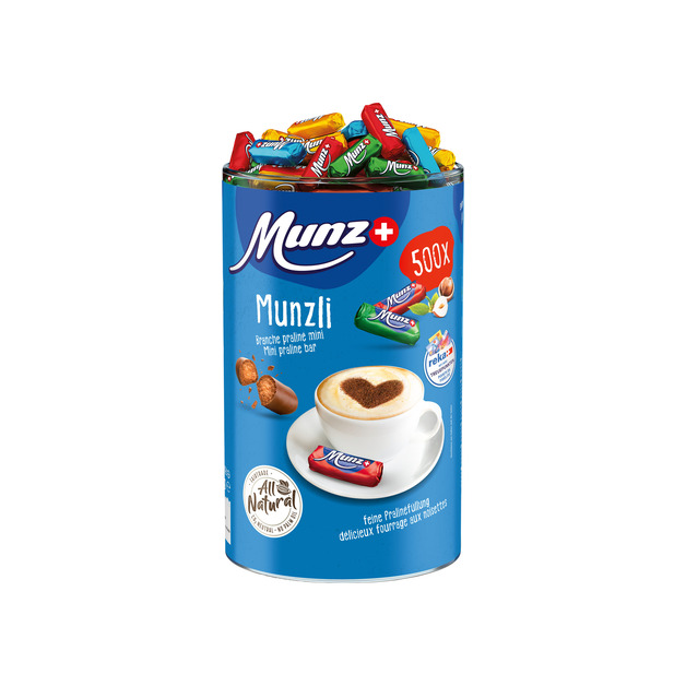 Munz Munzli Mini Pralinen Milch 500 Stk.