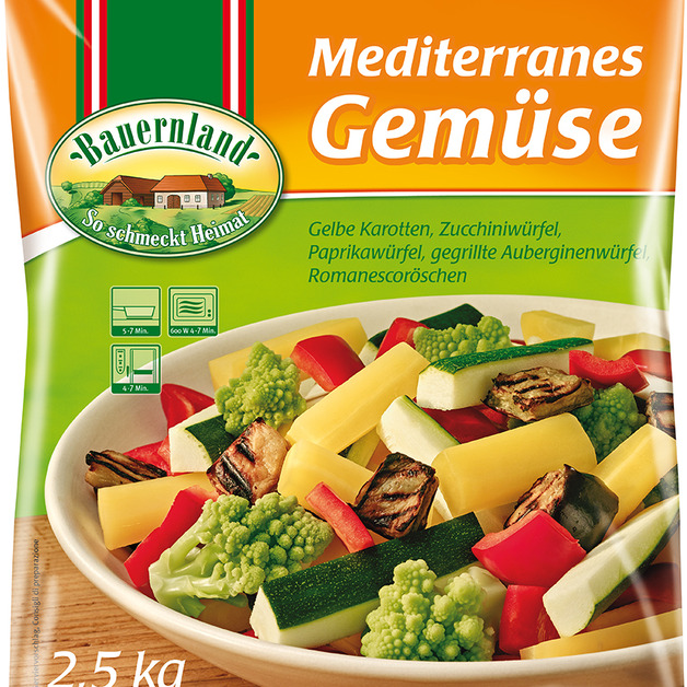 Bauernland Gemüsemix Mediterran 2,5kg