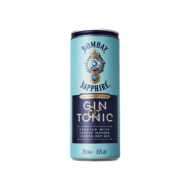 Bombay Sapphire Gin & Tonic Dose 0,25 l