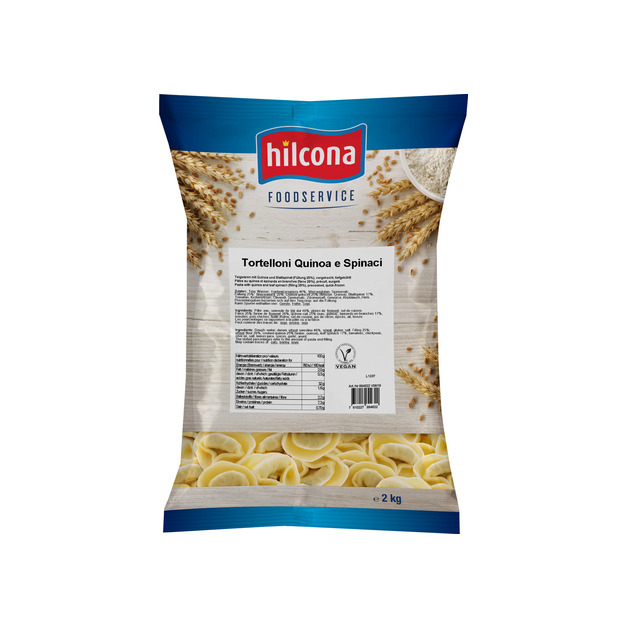 Hilcona Tortelloni Quinoa e Spinaci tiefgekühlt 2 kg