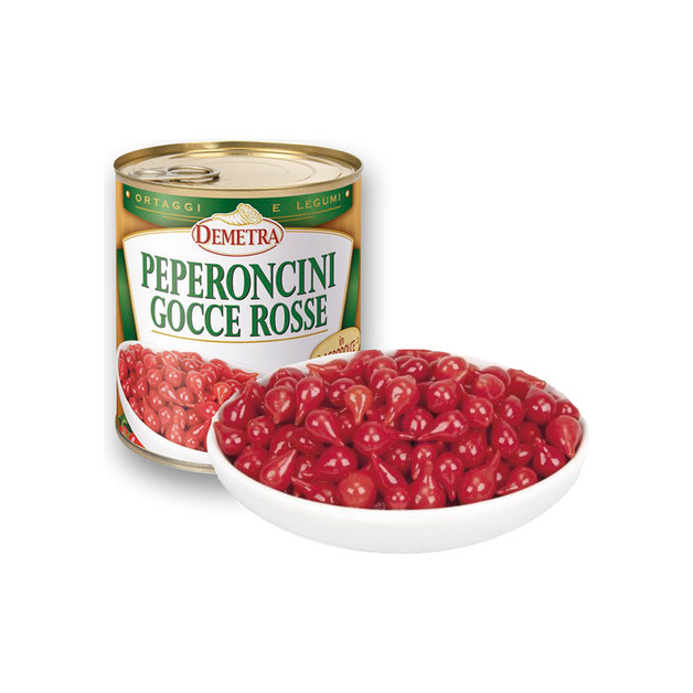 Demetra Rote Peperoni-Tropfen süss sauer 790g