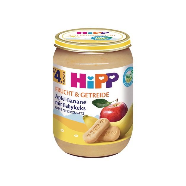 Hipp Bio Früchte Pause Apfel/Banane 190 g