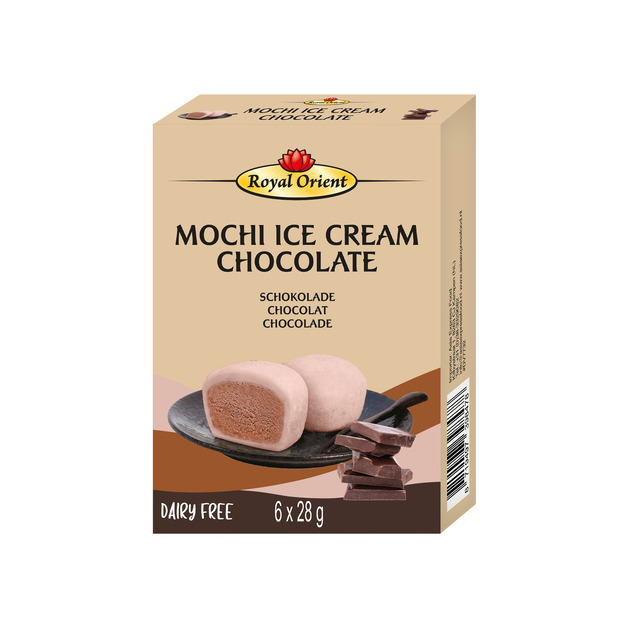 Royal Orient Mochi Ice Cream Chocolate tiefgekühlt 12 x 6 x 28 g
