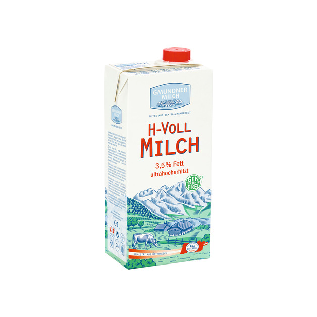 Gmundner Milch H-Vollmilch 3,5% 1 l