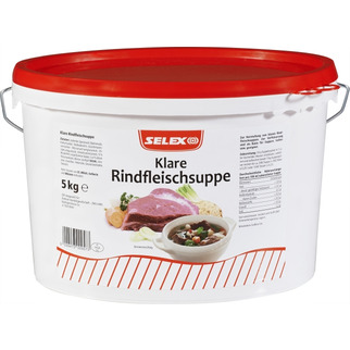 Selex Rindfleischsuppe 5kg    ohne Palmöl