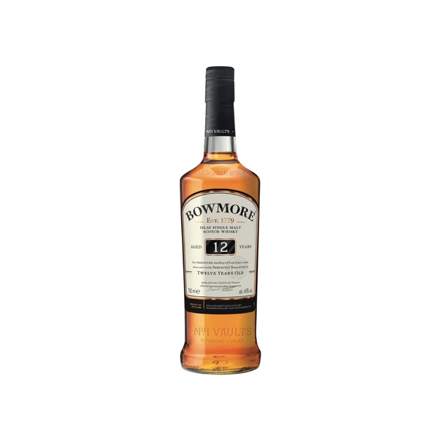 Bowmore 12 y single Malt Whisky aus Schottland / Islay 0,7 l