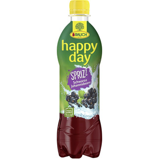 Rauch Happy Day Johannisbeer gespritzt 0,5l PET