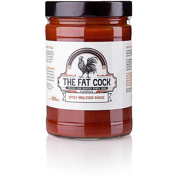The Fat Cock Spicy BBQ Cock Sauce 500ml