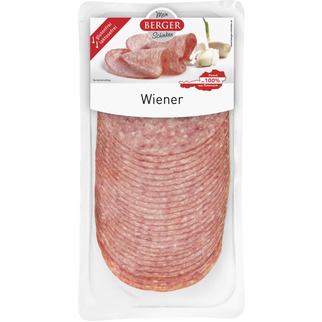 Berger Wiener 500g geschnitten