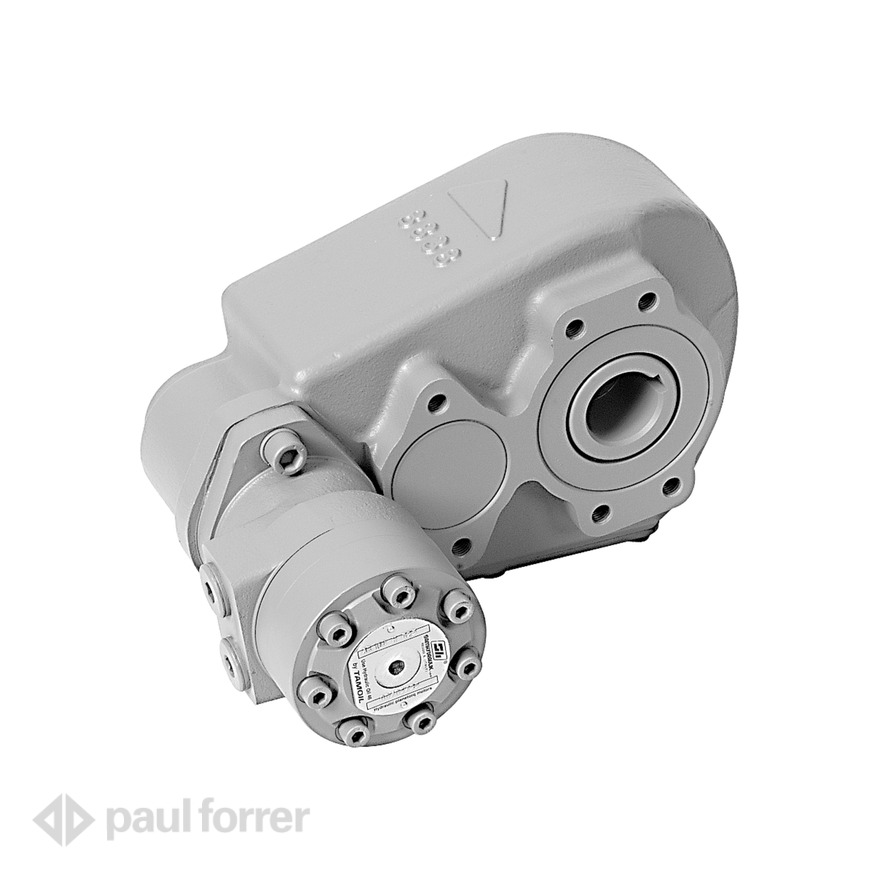 Paul Forrer AG - Getriebe für hydraulische Kratzbodenantriebe RT150