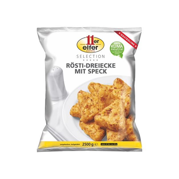 11er Speckröstidreiecke tiefgekühlt 2,5 kg