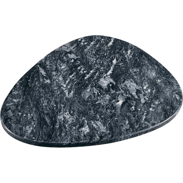 Servierplatte 25x 25x 1,3cm Marmor grau