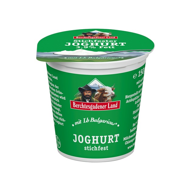 Berchtesgadener Land Joghurt Natur 3,9% Fett 150 g