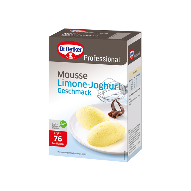 Mousse Limone-Joghurt Dr. Oetker 1kg
