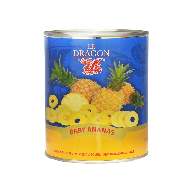 Ananas Baby im Sirup 30-35Tra. 830/430g