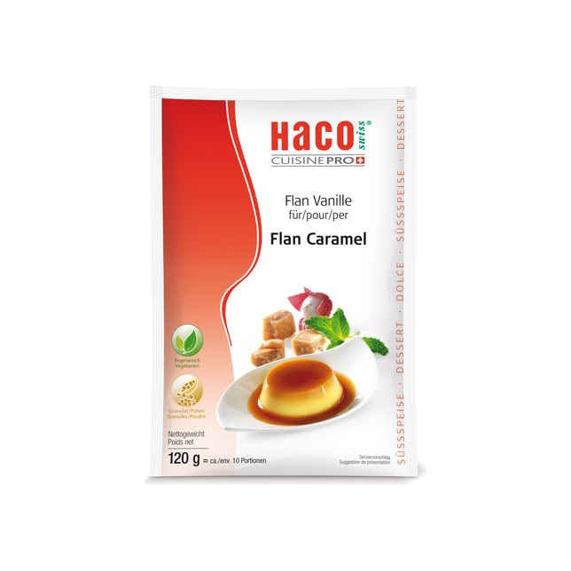Flan Caramel Haco 20x120g